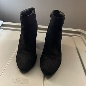 Black Heeled Booties